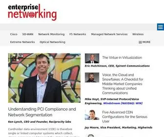 Enterprisenetworkingmag.com(Connecting the Siloed Enterprise World) Screenshot