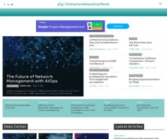 Enterprisenetworkingplanet.com(News, trends and advice for network managers) Screenshot