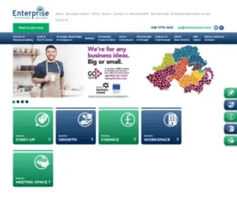 Enterpriseni.com(Enterprise Northern Ireland) Screenshot