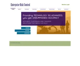 Enterpriserc.com(Enterprise Risk Control) Screenshot