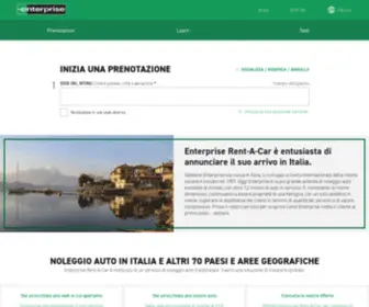 Enterpriserentacar.it(Enterprise Rent) Screenshot