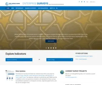 Enterprisesurveys.org(Enterprise Surveys Indicators Data) Screenshot