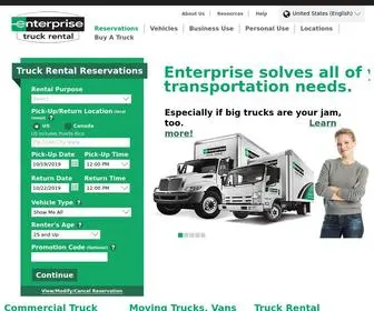 Enterprisetrucks.com(Moving Trucks) Screenshot