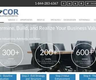 Enterprisevaluators.com(Business Valuations and Transaction Advisory) Screenshot