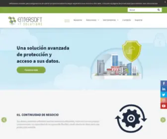 Entersoft.com.co(IT Solutions) Screenshot