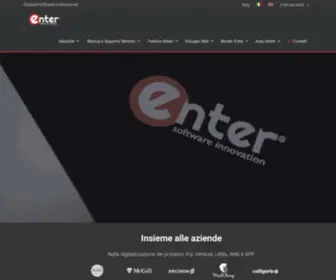 Entersrl.it(Enter software) Screenshot