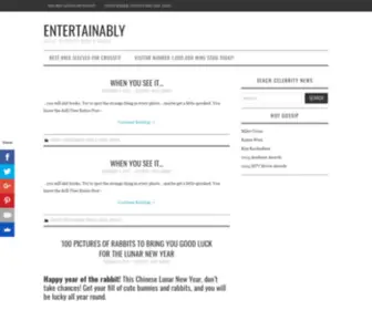 Entertainably.com(Entertainably) Screenshot