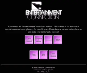 Entertainconnection.com(Entertainment Connection) Screenshot