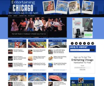 Entertainingchicago.com(Entertaining Chicago) Screenshot