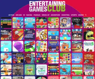 Entertaininggames.club(Entertaining Games club) Screenshot