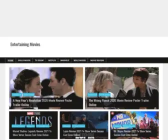 Entertainingmovie.com(Movies Review) Screenshot