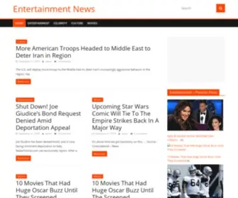 Entertainment--News.com(Entertainment news) Screenshot