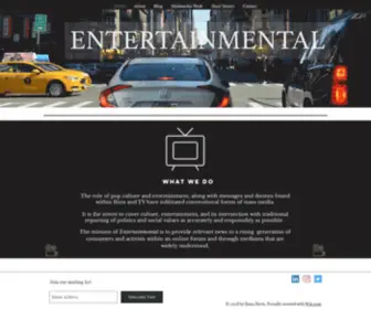 Entertainmental.co(Freelance Blogger) Screenshot