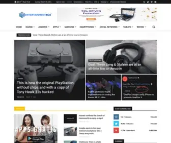 Entertainmentbox.com(The Best AI) Screenshot