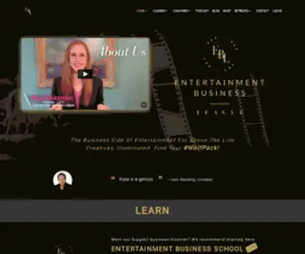 Entertainmentbusinessleague.com(Entertainment Business League) Screenshot