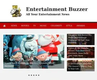 Entertainmentbuzzer.com(Entertainment Buzzer) Screenshot