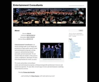 Entertainmentconsultants.com(Entertainment Consultants) Screenshot