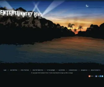 Entertainmentpond.com(Entertainment Pond) Screenshot