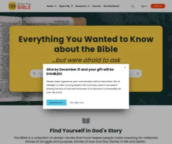 Enterthebible.org(Enter the Bible) Screenshot
