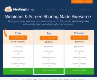 Enterthemeeting.com(Online meetings) Screenshot