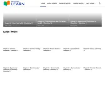 Entertolearn.net(Enter To Learn) Screenshot