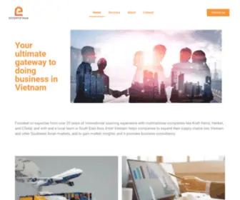 Entervietnam.vn(Sourcing & Business Consultant For Vietnam) Screenshot