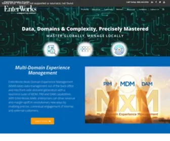 Enterworks.com(Winshuttle Software) Screenshot