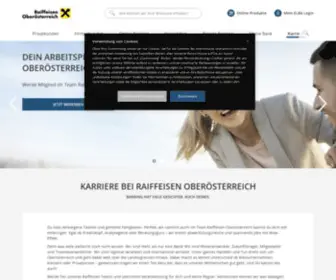 Enteryourfuture.at(Raiffeisen Bank Jobs) Screenshot