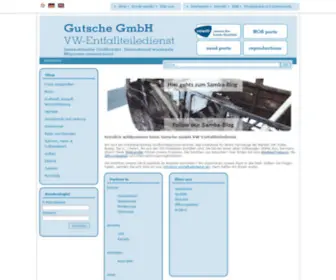 Entfallteiledienst.de(Gutsche GmbH VW) Screenshot