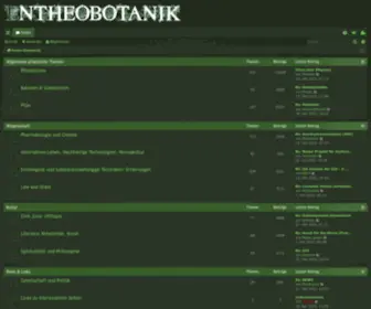 Entheobotanik.net(Übersicht) Screenshot