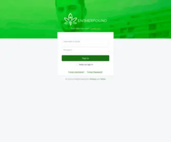 Entherfound.app(The expansion of the Medical Cannabis Industry around the world) Screenshot