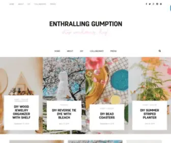 Enthrallinggumption.com(Just another WordPress site) Screenshot