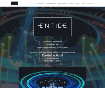 Enticeultralounge.com(Entice Ultra Lounge) Screenshot