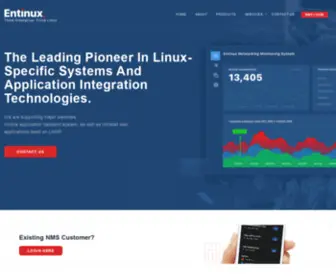 Entinux.com(Enterprise Linux Solutions Provider in Hong Kong) Screenshot