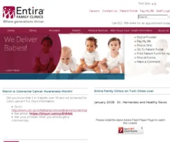 Entirafamilyclinics.com(Choose the Best) Screenshot