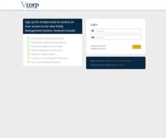 Entitycompli.com(Vcorp) Screenshot