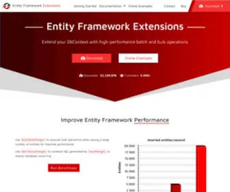 Entityframework-Extensions.net(Entity Framework Extensions) Screenshot