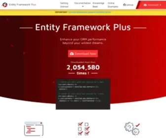Entityframework-Plus.net(Entity Framework Plus) Screenshot