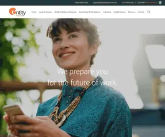 Entitysolutionsgroup.com(Streamline global talent engagement with people2.0) Screenshot