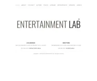 Entlab.la(Entertainment Lab) Screenshot