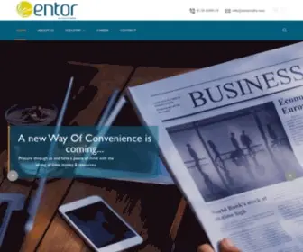 Entorindia.com(Entor Business Solutions India Pvt) Screenshot