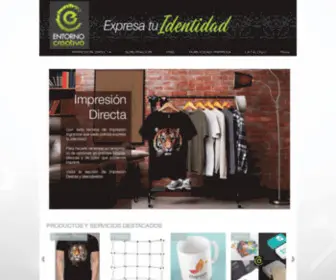 Entorno-Creativo.mx(Impresion en Playeras) Screenshot