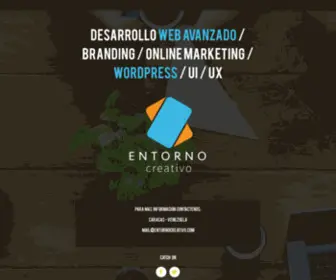 Entornocreativo.com(Entorno Creativo) Screenshot