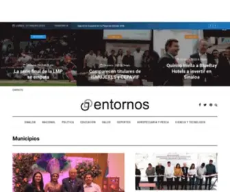 Entornos.com.mx(Noticias de Sinaloa) Screenshot