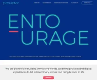 Entourage.live(Boutique Immersive Experiences) Screenshot