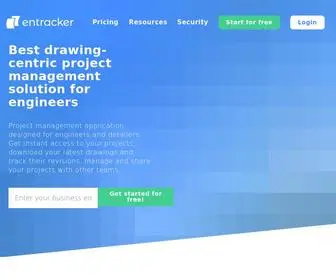 Entracker.com(Project management for engineers and detailers) Screenshot