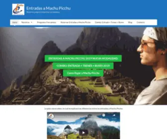 Entradaamachupicchu.com(Entrada a Machu Picchu y Huayna Picchu 2020) Screenshot