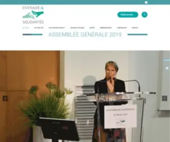 Entraide-ET-Solidarites.fr(ACCUEIL) Screenshot