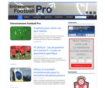 Entrainementfootballpro.fr(Entrainement football pro) Screenshot