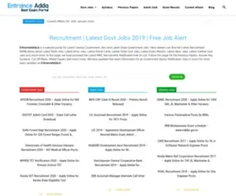 Entranceadda.in(Free job alerts) Screenshot